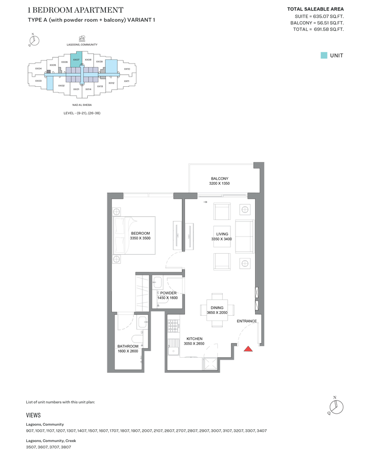 1 Bedroom